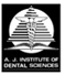 AJ Institute of  Dental Sciences Logo in jpg, png, gif format